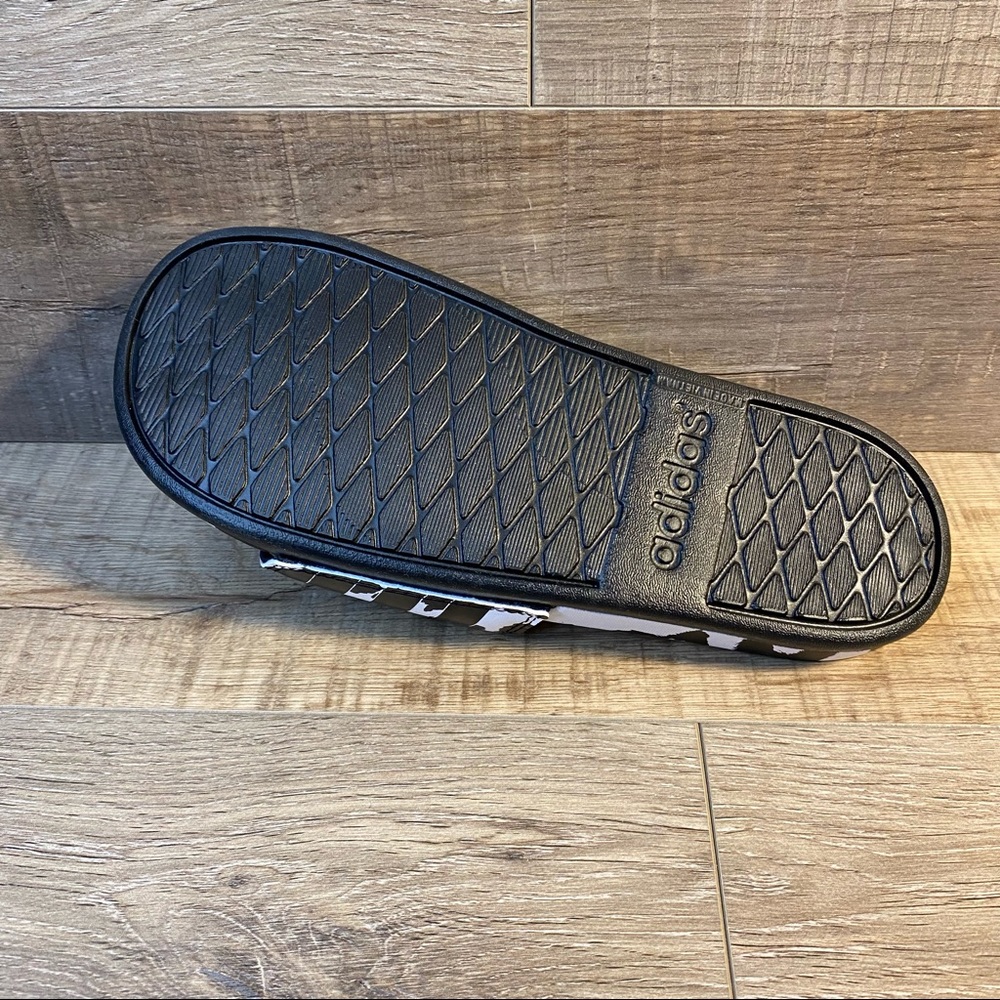 Adidas Adilette Comfort Slides âMarimekko Black Whiteâ - Picture 6 of 6
